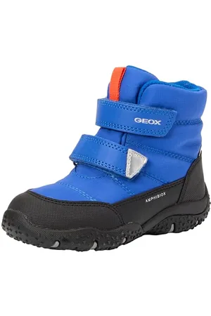 Geox B Baltic Boy B ABX B Snow Boot, ROYAL/ORANGE, 25 EU