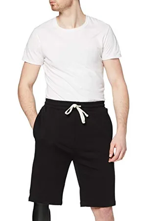 Urban classics Herren TB4143-Low Crotch Sweatshorts Shorts, Black, L