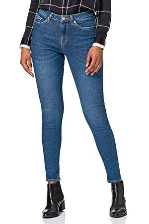 SELECTED Damen SLFSOPHIA MW Skinny U NOOS Jeans, , 30/32