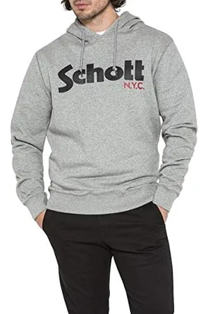 Schott NYC Herren Swhood Jacke, , Medium