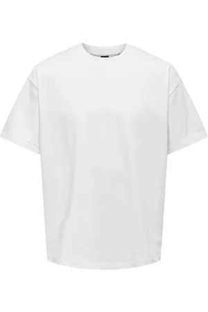 Only & Sons Herren Rundhals T-Shirt ONSMILLENIUM - Relaxed Fit S M L XL XXL, Größe:XL, Farbe: 22027787