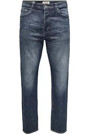 Only & Sons Male Relaxed Fit Jeans ONSYOKE Mittlere Taille Komfort Fit Jeans