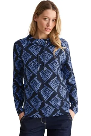 CECIL Damen B322621 Bedrucktes Shirt, , S EU