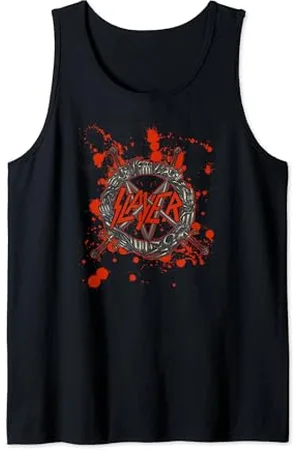 Slayer – Toothy Pentagram Logo Tank Top
