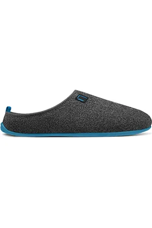 Nanga Erwachsene - Unisex Wool Slipper - Hausschuhe für Damen & Herren, Unisex Filz-Pantoffeln, Slipper mit Rutschfester Gummi-Sohle, Warme Pantoletten aus Wollfilz, Wechselfußbett 36