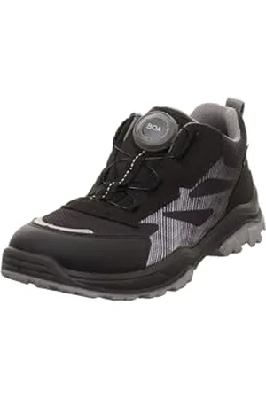Superfit Jungen Jupiter Gore-Tex Sneaker, SCHWARZ/HELLGRAU 0000