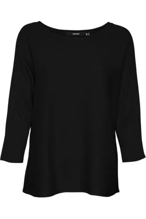 VERO MODA Damen Vmnora 3/4 Boatneck Blouse Noos Pullover, , XS EU