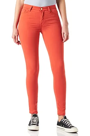 7 for all Mankind Damen JSWZC160SU Hose, Red, 25
