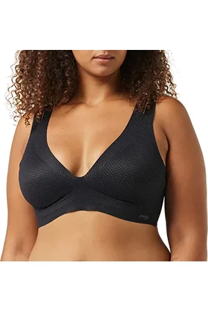 Sloggi Damen ZERO Feel Flow Bralette, BLACK, M