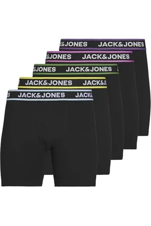 JACK & JONES JACLIME SOLID Boxer Briefs 5 Pack