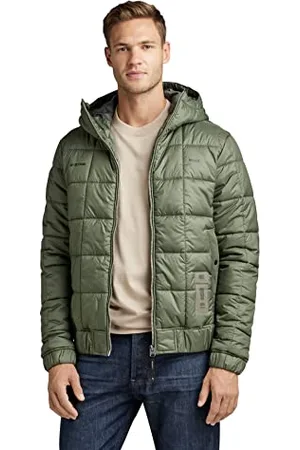 G-Star RAW Herren Meefic Square Quilted Hooded Jacke
