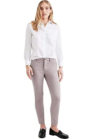 Dockers Damen Weekend Chino Skinny Fit, Tall Casual Pants, , 24