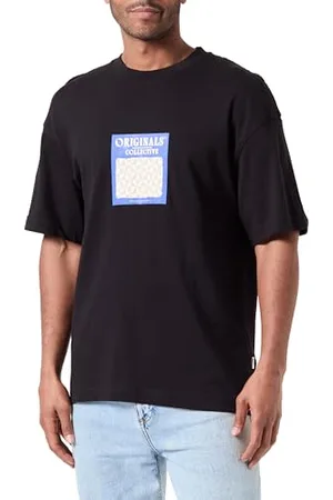 JACK & JONES Male T-Shirt Gedruckt Rundhalsausschnitt T-Shirt