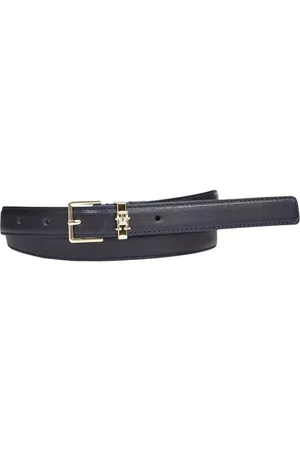Tommy Hilfiger Damen Gürtel Th Square High Waist 2.0 aus Leder, , 100 cm