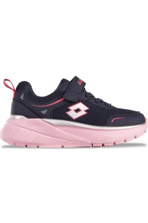 Lotto EXERTIV K Sneaker, Navy/PINK, 27 EU