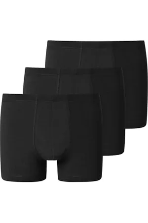 Schiesser Herren 3 PACK Unterwäsche Shorts mit weichem Bund Bio Baumwolle Multipack - 95/5 Organic, , 4/ S