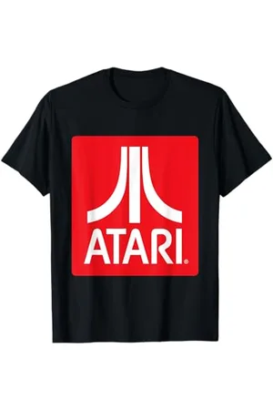 Atari Classic Rotes Blocklogo T-Shirt
