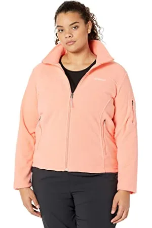 Columbia Damen Fast Trek II Jacke Fleecejacke, Korallenriff, 1X