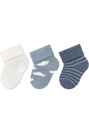 Sterntaler Unisex Erstlingssocken 3er Wolken, , 14 EU