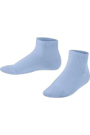 Falke Unisex Kinder Sneakersocken Family K Sn nachhaltige Baumwolle kurz einfarbig 1 Paar, , 23-26