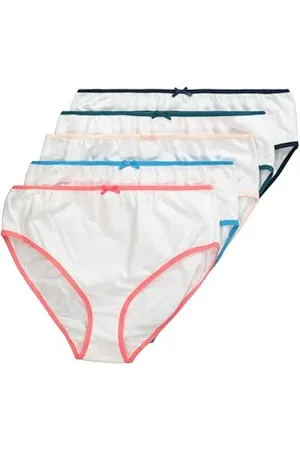 Ulla Popken Damen Slips, 5er-Pack Slip, , 48-50