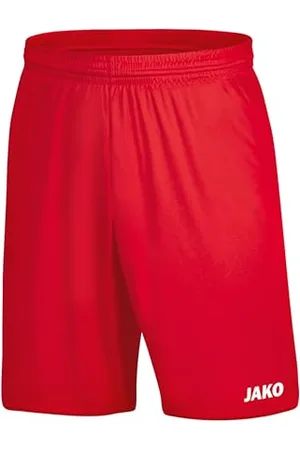 Jako Damen Sporthose Manchester 2.0 Damen, Sportrot, 34-36