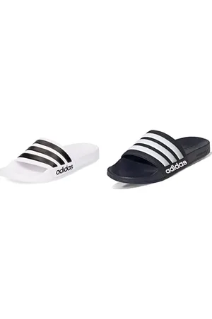 adidas Herren Adilette Shower Slipper, Weiß, 42 EU Herren Adilette Shower Slipper, Blau, 42 EU