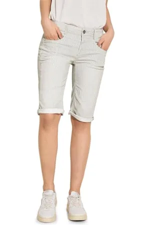 Street one Gestreifte Jeans Shorts