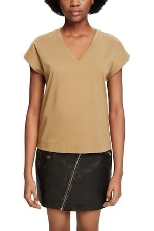 ESPRIT Damen 034ee1k323 T-Shirt, , Small