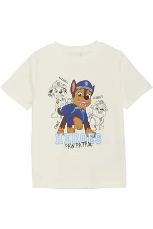 Minymo Jungen Kurzarm-T-Shirt mit Paw Patrol-Aufdruck