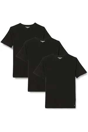 Tommy Hilfiger Herren 3er Pack T-Shirts Kurzarm Stretch V-Ausschnitt, , XL