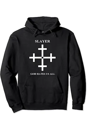 Slayer – God Hates Us All Cross Pullover Hoodie