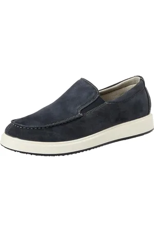 ARA Herren Genua Slipper, Blue, 43 EU