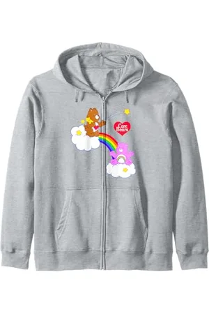 Care Bears Tenderheart Bear & Cheer Bear Rainbow Cloudy Duo Kapuzenjacke