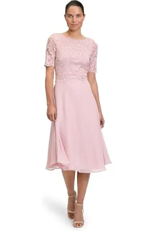 Vera Mont Damen 0113/4825 Partykleid, Rosa ( 4481), (Herstellergröße: 46)