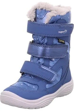Superfit Crystal warm gefütterte Gore-Tex Schneestiefel, BLAU/HELLGRAU 8010, 27 EU