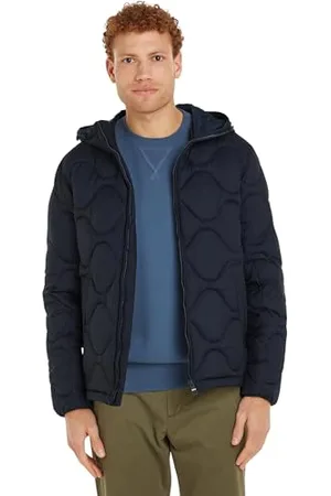 Tommy Hilfiger ONION QUILTED HOODED JACKET Gerade Herren, , L