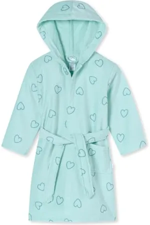 Schiesser Mädchen Bademantel - Aqua Kids Girls - Größe 92 bis 140