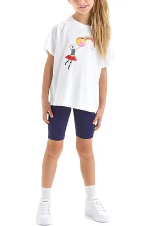 Diadora Mädchen JG.Set SS Sport Art, , XS