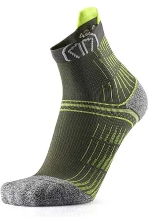 Sidas Unisex Run Anatomic Comfort Socken, Yellow, 47