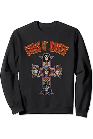 Guns N´Roses Kreuz in Distressed-Optik Sweatshirt