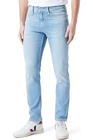 Tommy Hilfiger Herren Jeans Hose Scanton Slim Fit, Blau ( Medium), 38W/34L