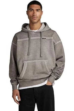 G-Star RAW Herren Garment Dyed Loose Hoodie, , M