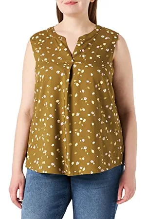 TOM TAILOR Damen Bluse mit Allover-Print 1030639, , 40