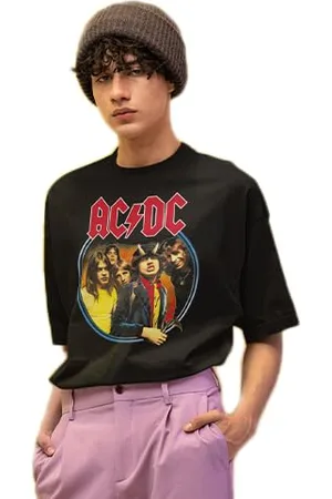 AC/DC Herren MEACDCRTS030 t Shirt Damen, , XXL