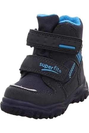 Superfit Baby Jungen HUSKY1 Schneestiefel, BLAU/BLAU 8000