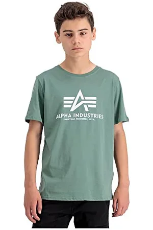 Alpha Industries Unisex Kinder Basic T Kids/Teens T-Shirt, , 12 Jahre