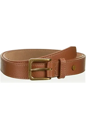 Scotch&Soda Herren Classic Leather Belt with Contrast Topstitch Gürtel, , M