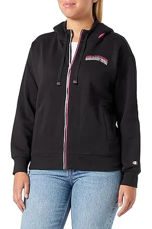 Champion Damen Legacy Color Punch W-Light Powerblend Fleece Full Zip Kapuzenpullover, , XL