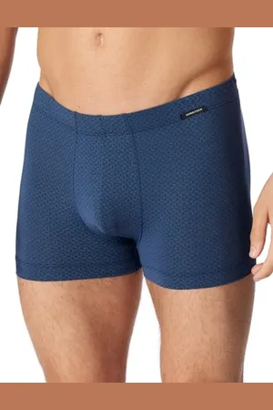Schiesser Herren Boxershort Mikrofaser Weiches Bündchen-Nachtschwärmer Unterwäsche, , 4